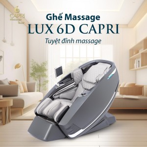 Ghế Massage Capri LUX 6D