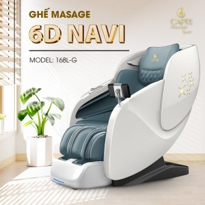  Ghế Massage Capri 6D NAVI 168L-G